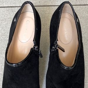 Calvin Klein Suede Ankle Boots